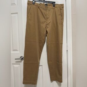 Boss C-Perin Men's Pants 50522666 In Open Beige Color (Size 36R).